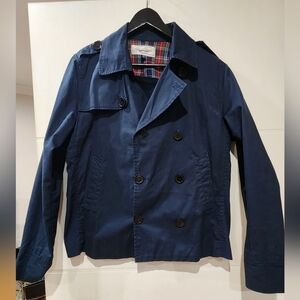 Abel Brown female  sailor cotton blazer, dark blue